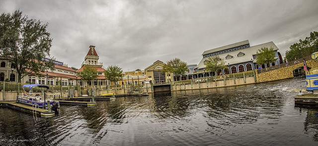 A Cloudy Morning @ Disney's Port Orleans Riverside