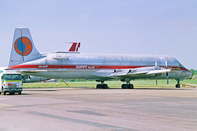 AZAL Azerbaijan Airlines Canadair CL-44-0