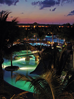 The end to another perfect day - Barcelo - Mayan Riviera, Mexico