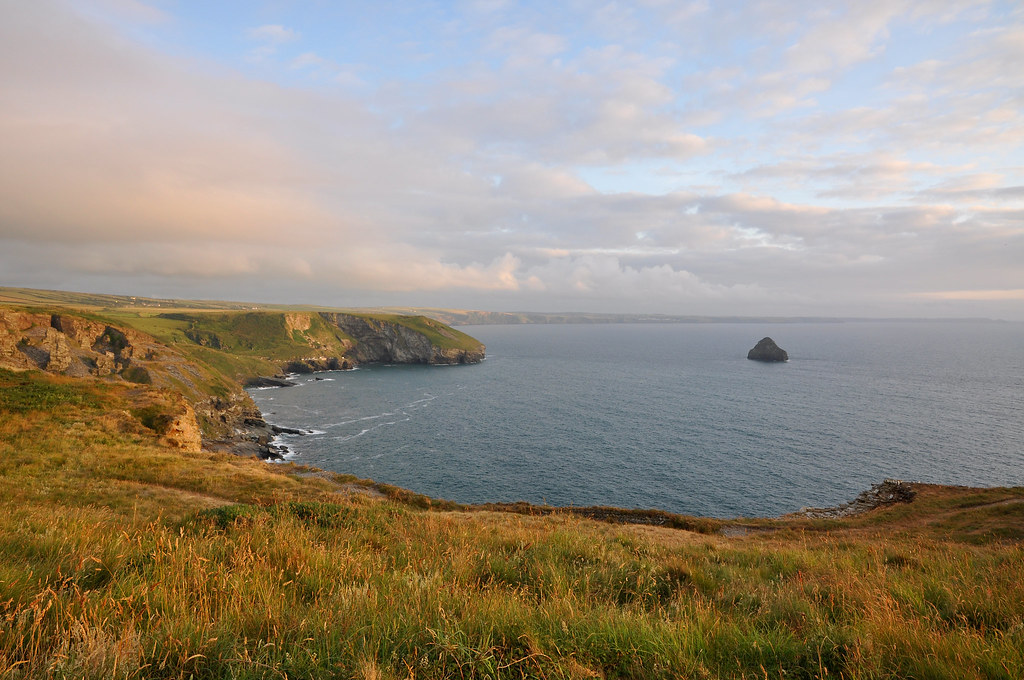 from Tintagel to Trebarwith, the Coastal Path
