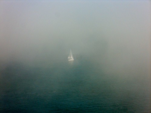 sailing into the fog