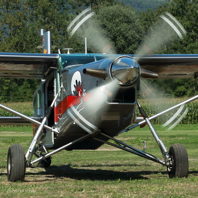 Pilatus Porter PC-6 HB-FLI (Gruyère, Switzerland)