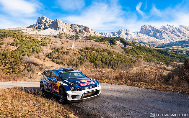 Volkswagen Polo R WRC (Sébastien OGIER) - Tests Rallye Monte-Carlo 2016