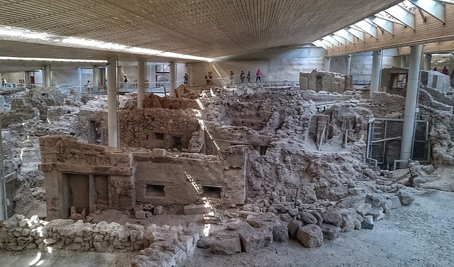 Excavations of Akrotiri