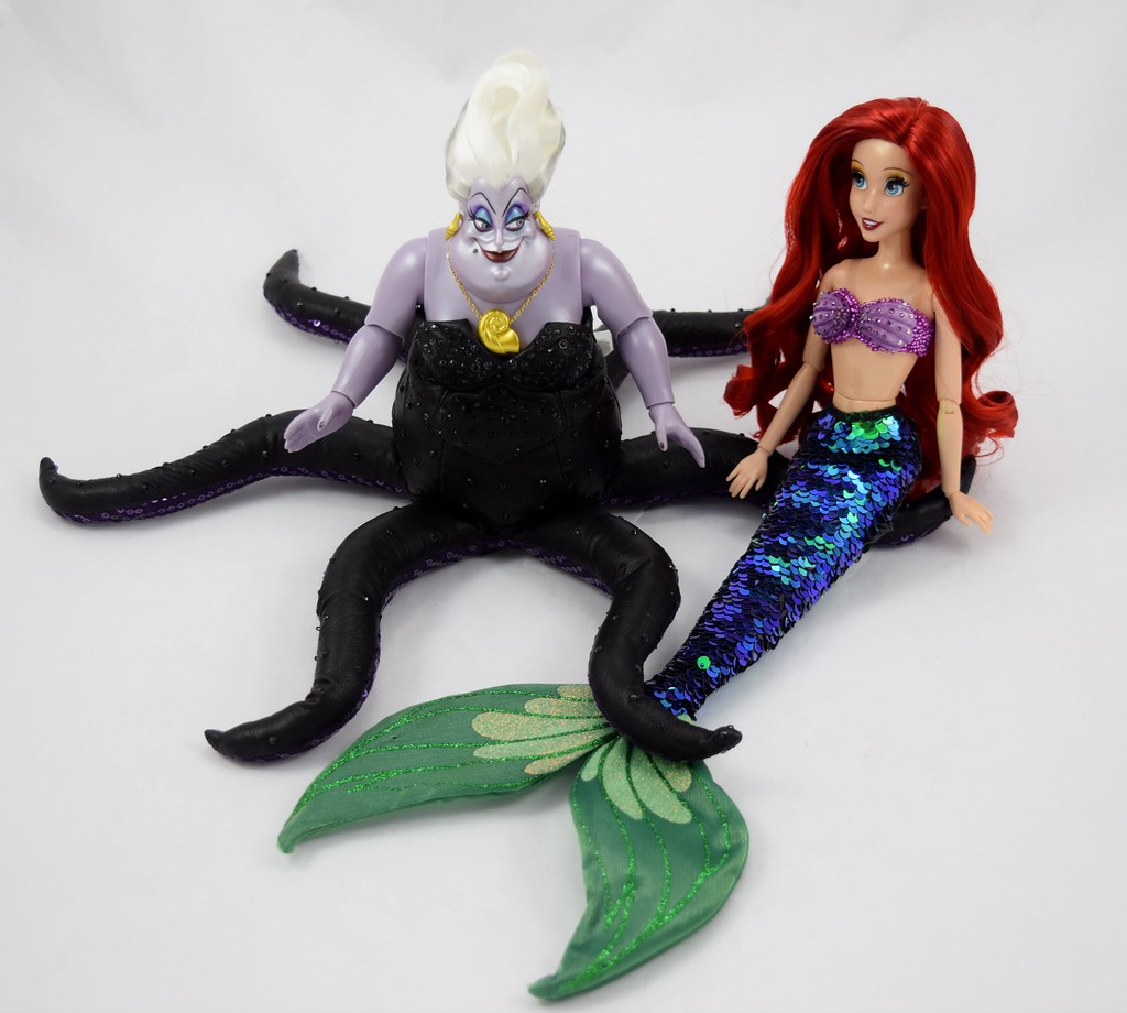 -New for 2014 Disney The Little Mermaid Ariel Plush Doll Classic Style 21 H