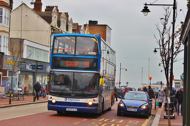 Stagecoach East Sussex 17624 V624DJA - Bexhill