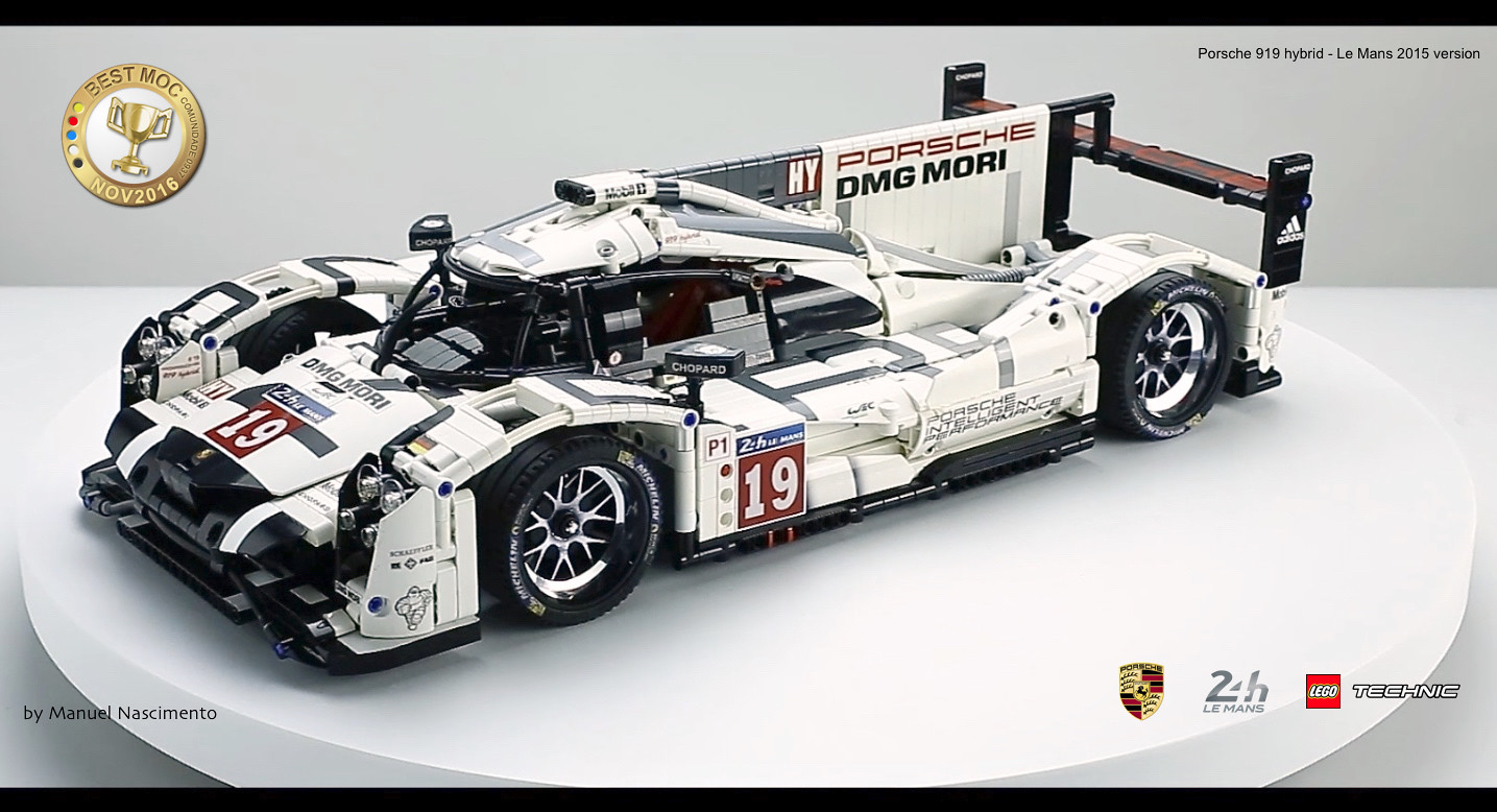 LEGO Technic - Porsche 919 - Le Mans 2015 v. Hello everyon… | Flickr