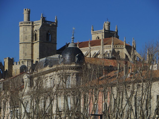 Cathédrale gothique Saint Just et Saint Pasteur, Narbonne, Aude, Languedoc, Occitanie, France.