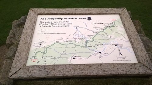 'The Ridgeway National Trail' Situated on summit of Ivinghoe Beacon 