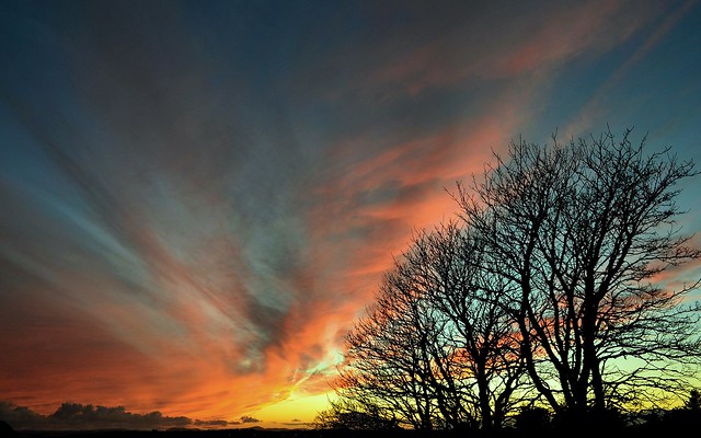Winter sunset, Isle of Lewis