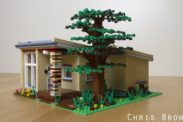 LEGO Usonian Style House