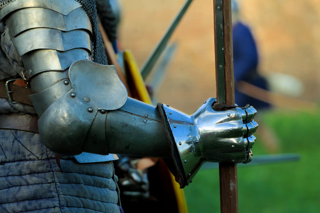 AD1387 Armored Hand | Photo from AD1387 reenactment in Terra… | Flickr