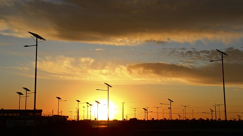 sunset calama city atacama desert chile atardecer desierto de 2016