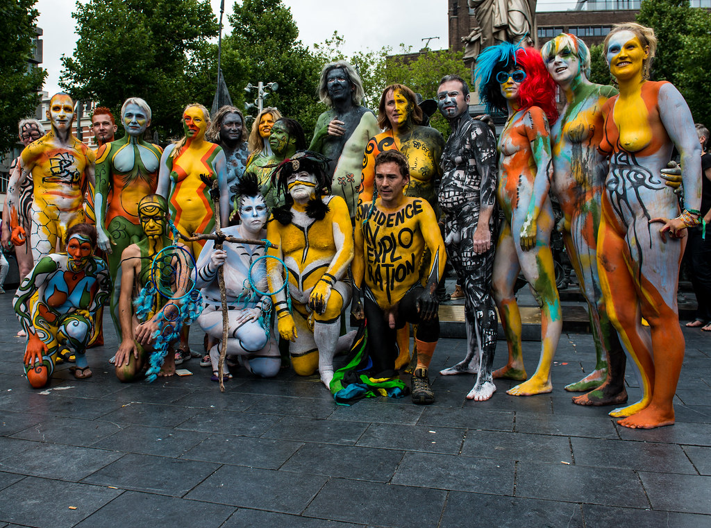 The Artists of Amsterdam Bodypainting Day 2015 