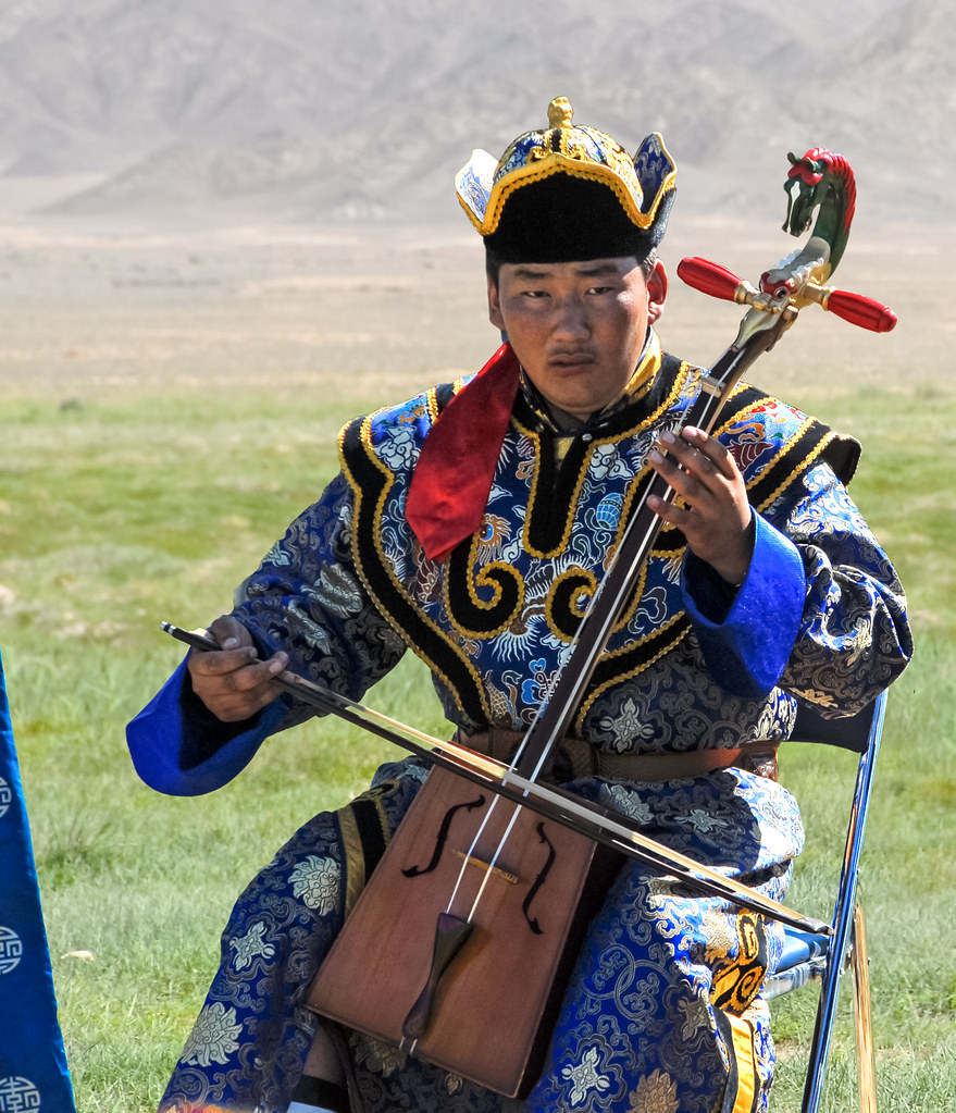 Morin khuur | Mongolian Naadam - 45 - Folklore The morin khu… | Flickr