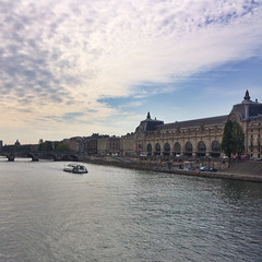 Musee d'Orsay from Passerelle Solferino