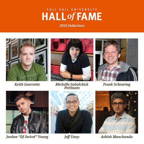 Full Sail University Announces 7th Annual Hall of Fame Induction Class