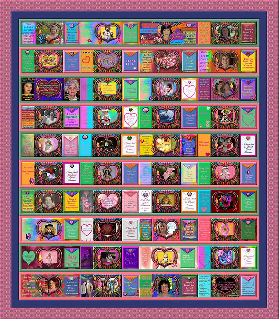 8th Annual 2015 Digital Breast Cancer Awareness Quilt - A group project on Flickr