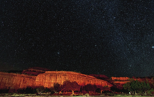 sky newmexico night stars landscape redrocks nm jemez grantcondit gecondit