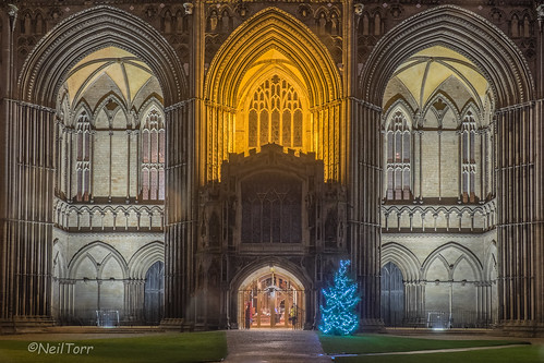 West Front Arches Christmas 2015