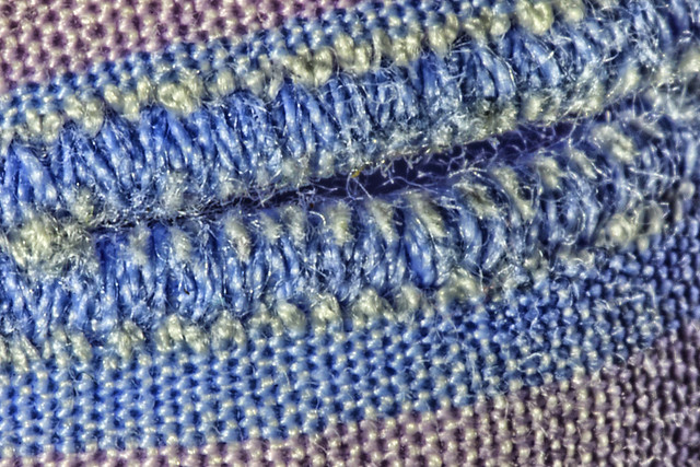 Stitched buttonhole