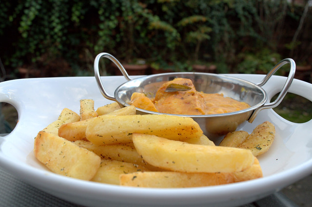 Royal Chicken Korma with Triple Cooked Chips