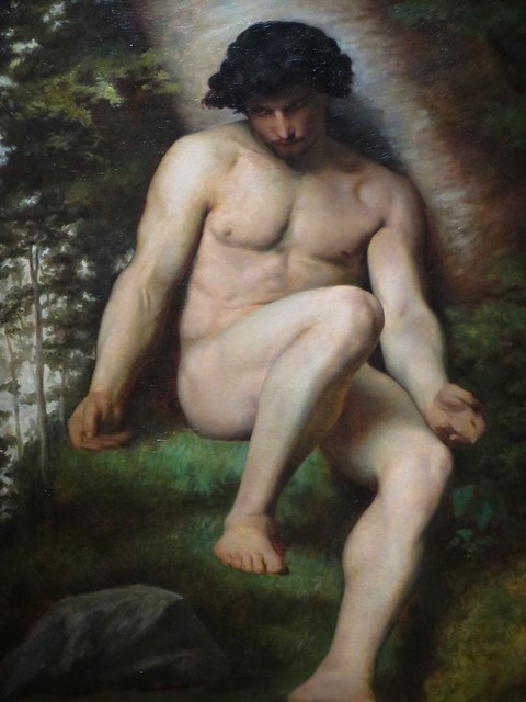 Adam, étude pour le Paradis perdu (1867), Alexandre Cabanel -Musée Fabre, Montpellier (34)
