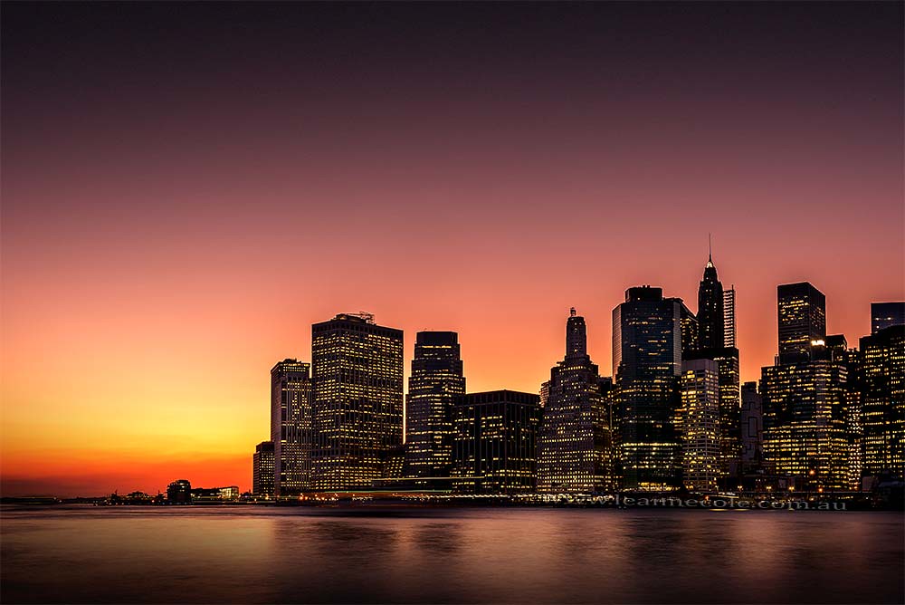 Sunset Skyline | A shot of the Manhattan Skyline at Sunset. … | Flickr