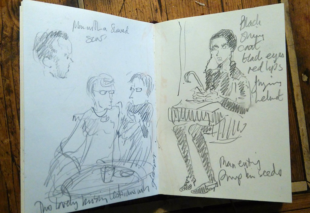 old sketch book page, in the tate | JungleJones | Flickr