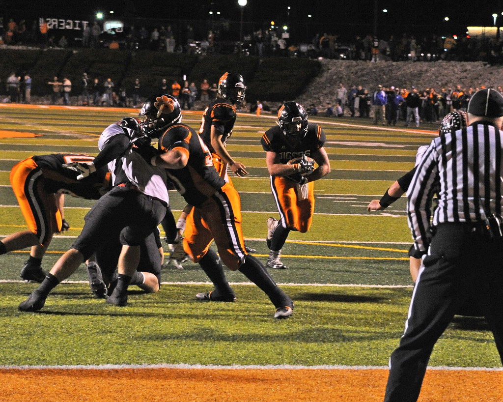 Lawrenceburg High School football semistate versus Browns… Flickr