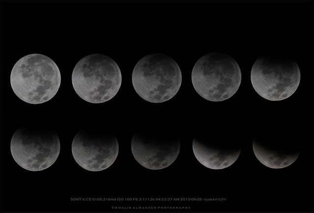 Lunar eclipse - September 28, 2015
