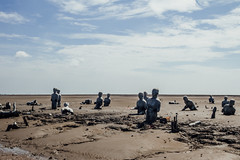 Human Statues, Sidoarjo Mud Disaster