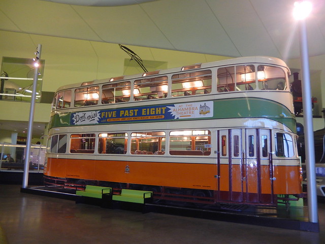 Glasgow Corporation Tramways 1392 at the Riverside Transport Museum, Glasgow