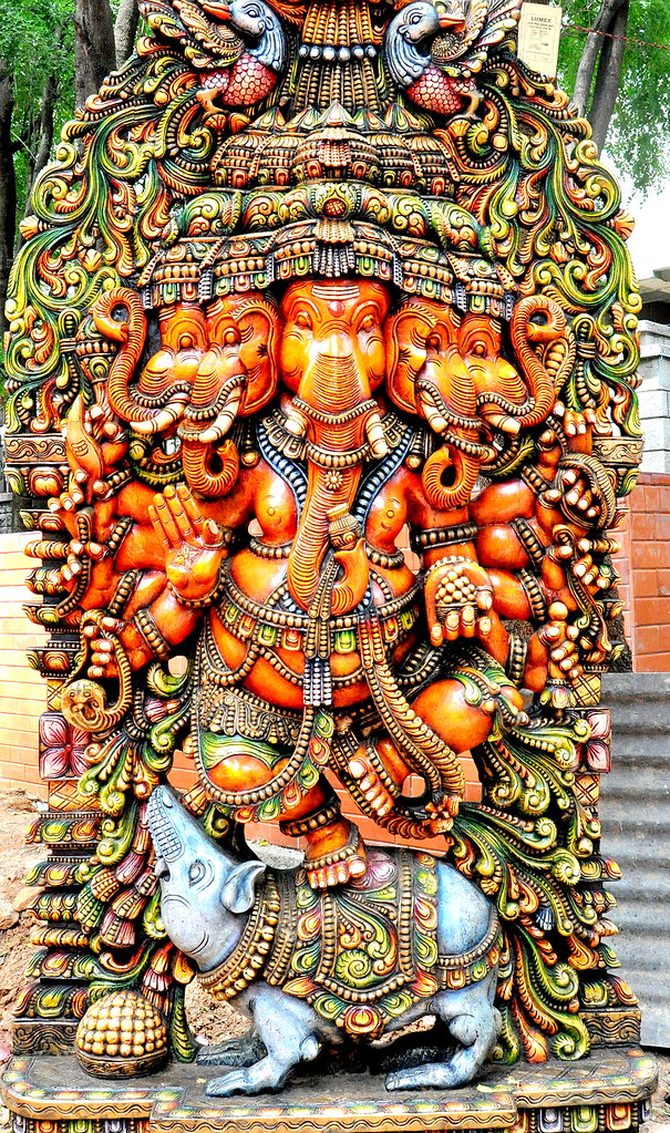 Panchmukhi Ganesh Ji | Panchamukhi Ganesha is shown having f… | Flickr