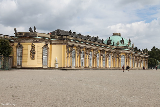 Sanssouci, fachada sur- Potsdam