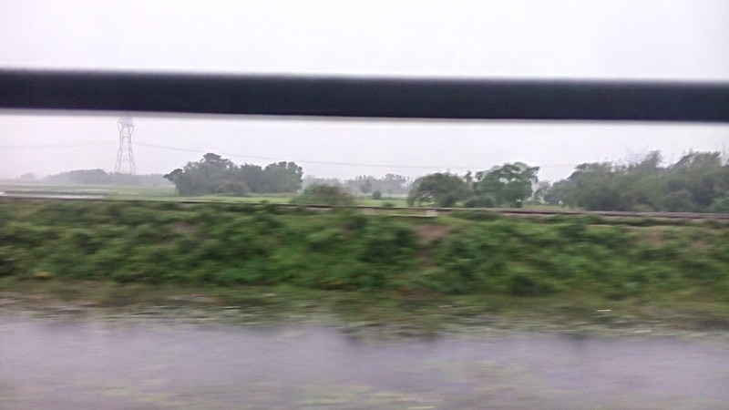 Journey to #guwahati #train #rain #assam #welcome