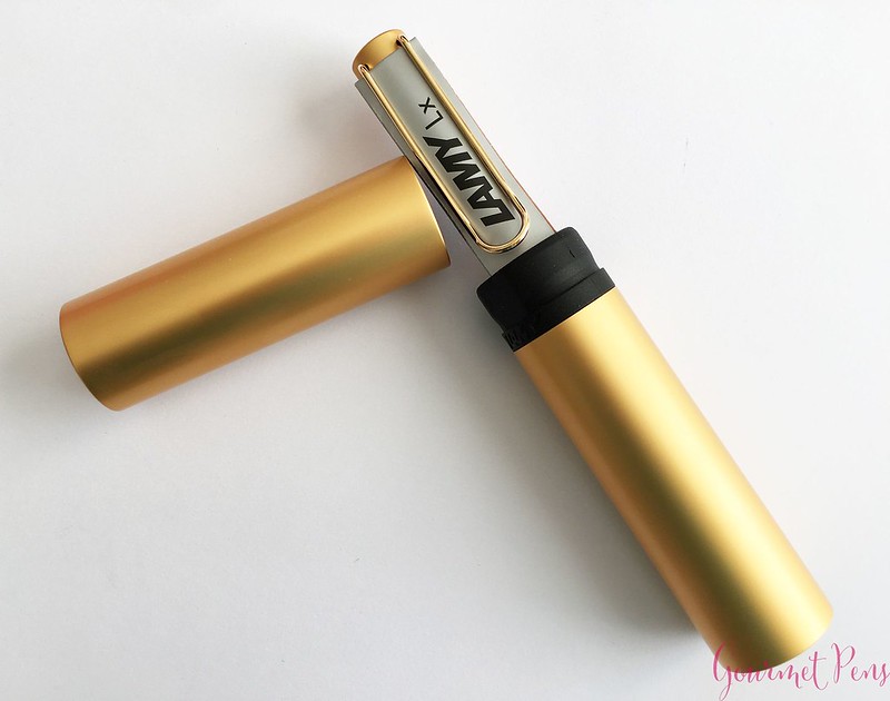 Gourmet Pens: Review: @Lamy LX Gold Fountain Pen @couronneducomte