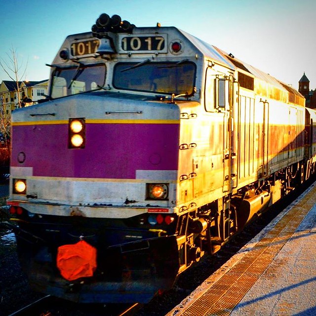 Mbta 17 Locomotive #1017 #MBTA #Commuterrail #Salem #Massachusetts… | Flickr