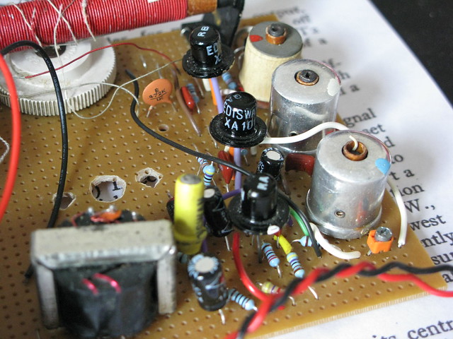 Perdio PR4 Transistor radio reborn : Ediswan Transistors