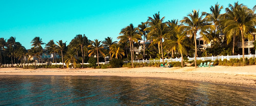 sunsetkey keys seashore palms architecture blue sea beach beachscape travelling navigating waterways exploration