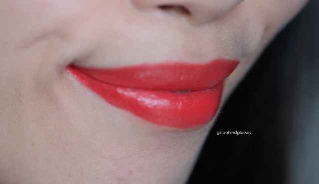 Givenchy Le Rouge Rouge Intense lip swatch