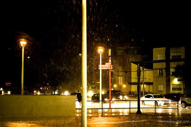 Scenes From A Rainy Night Parking Garage 2