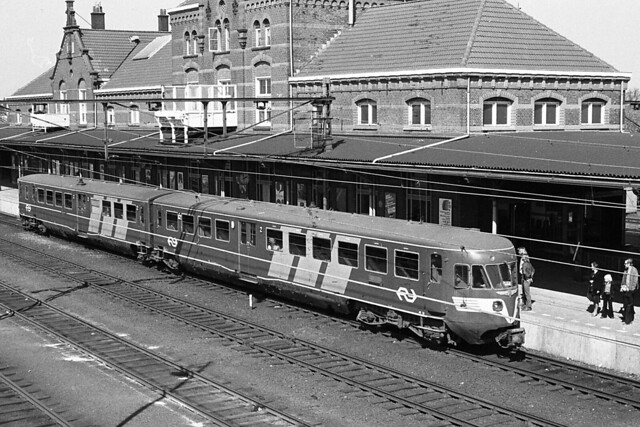 NS DE II 62 in Geldermalsen, 1974.
