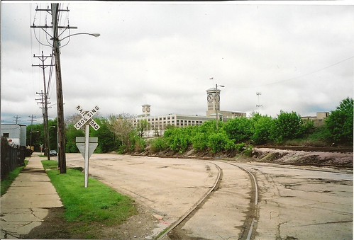 C&NW/UP Tracks Water Street Near National Street-Milwaukee- April 2010 | by Tom J. Burke