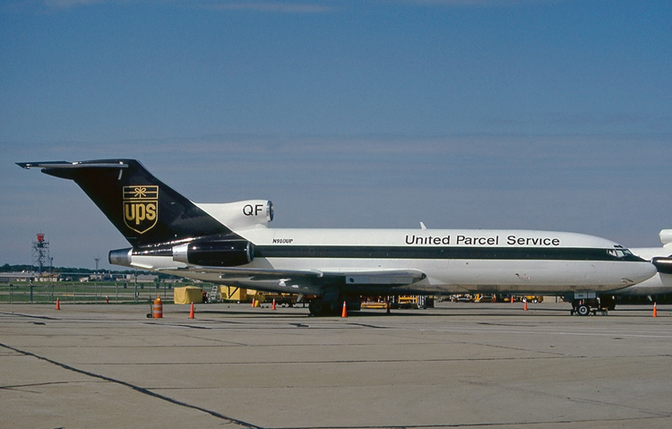 N910UP Boeing 727-22C QF United Parcel Services