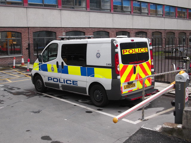 British Transport Police Vauxhall Vivaro (LX62 CEN)