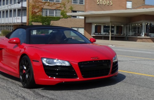 audi r8 v10 spider that's what I get for shooting behind me without looking lol | by spotterjeff