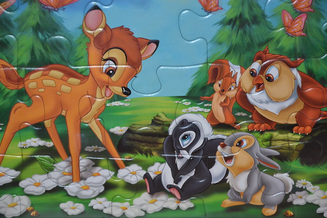 Puzzle Bambi and Friends