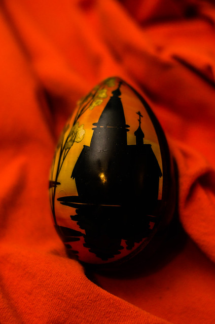 Painted Russian egg