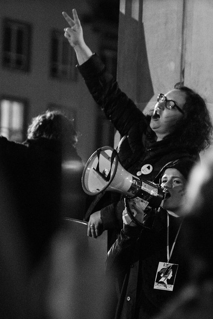 Polish Women on Strike - II Turn - Black protest - Wrocław, Poland